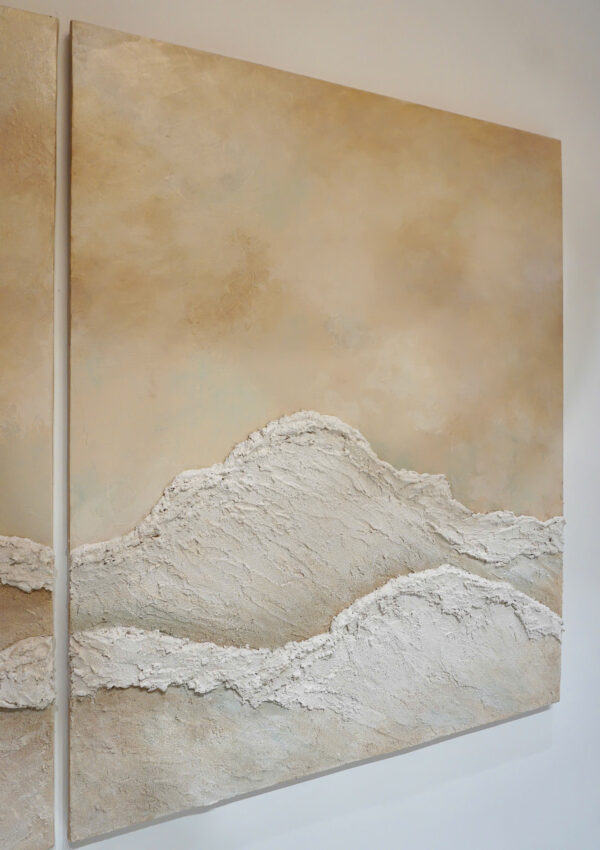 SÓNG ĐÔI - Set 2 tranh 90x110cm - Hình ảnh 6