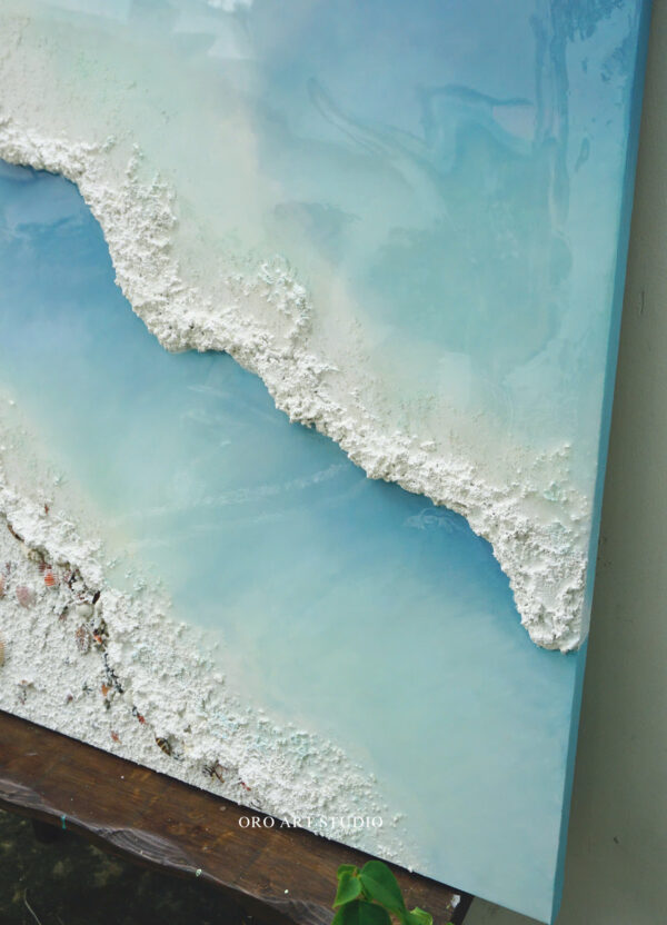 THE COASTAL – 120×120cm - Hình ảnh 3