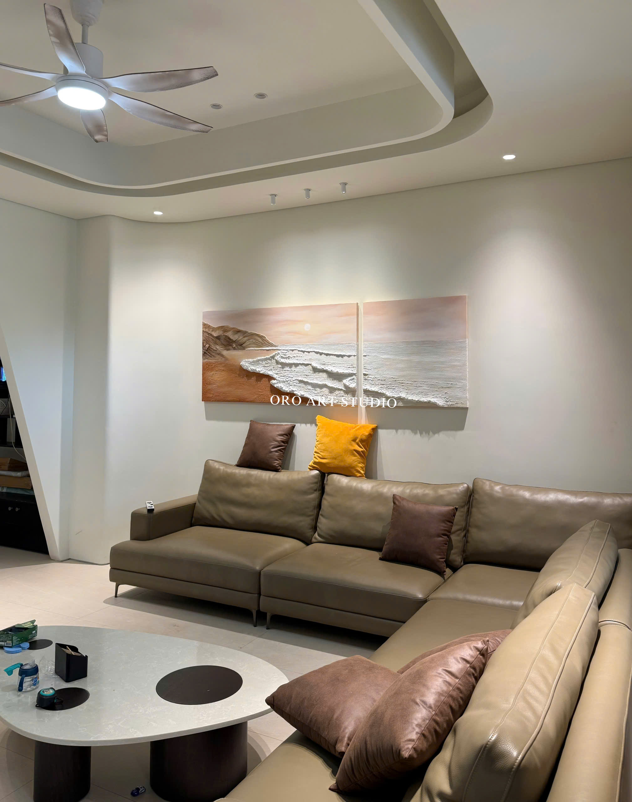 THE SÓNG - SET 2 TRANH 150x80cm và 80x80cm - Ảnh 3