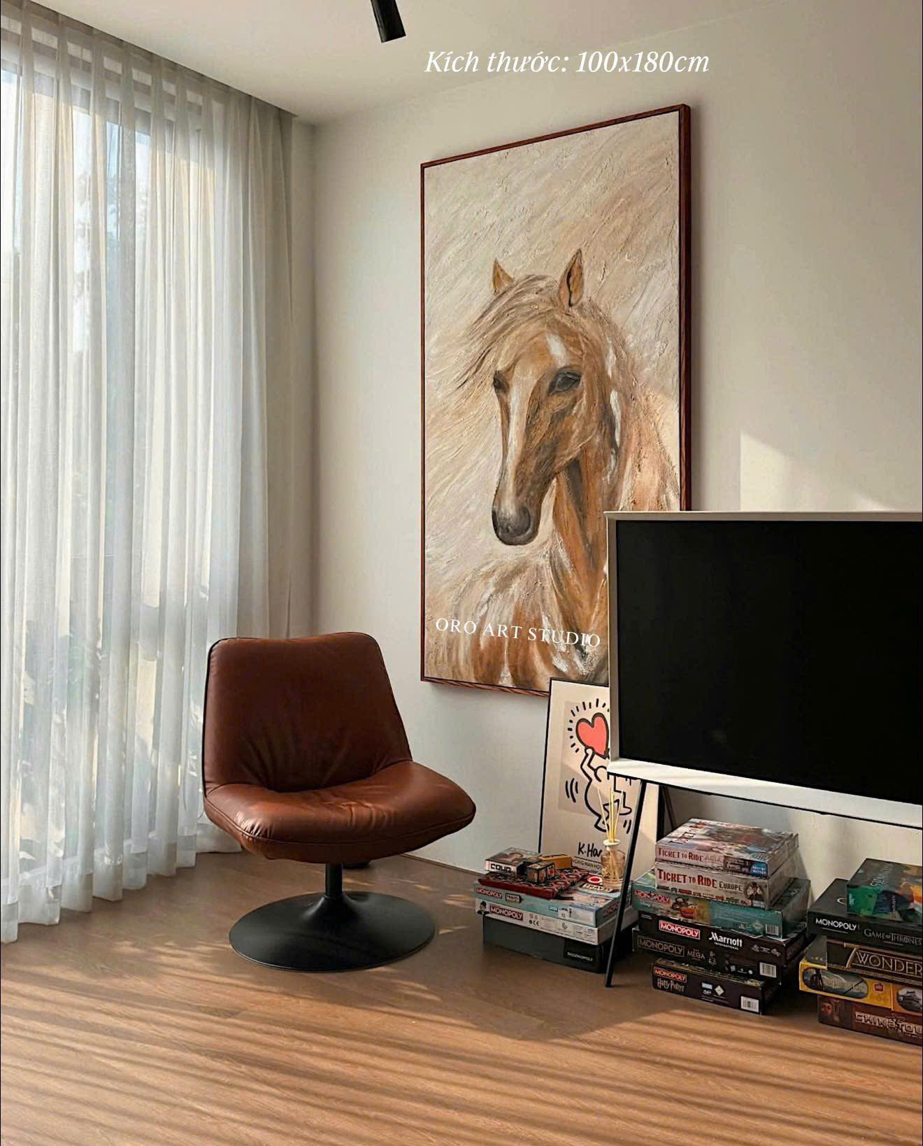 ART OF THE HORSE - 100x180cm - Ảnh 3