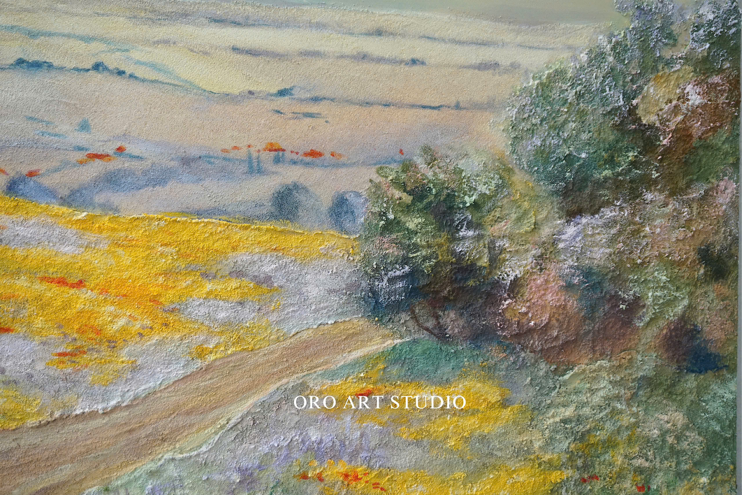 GOLDEN MEADOW - 160x100cm - Ảnh 4