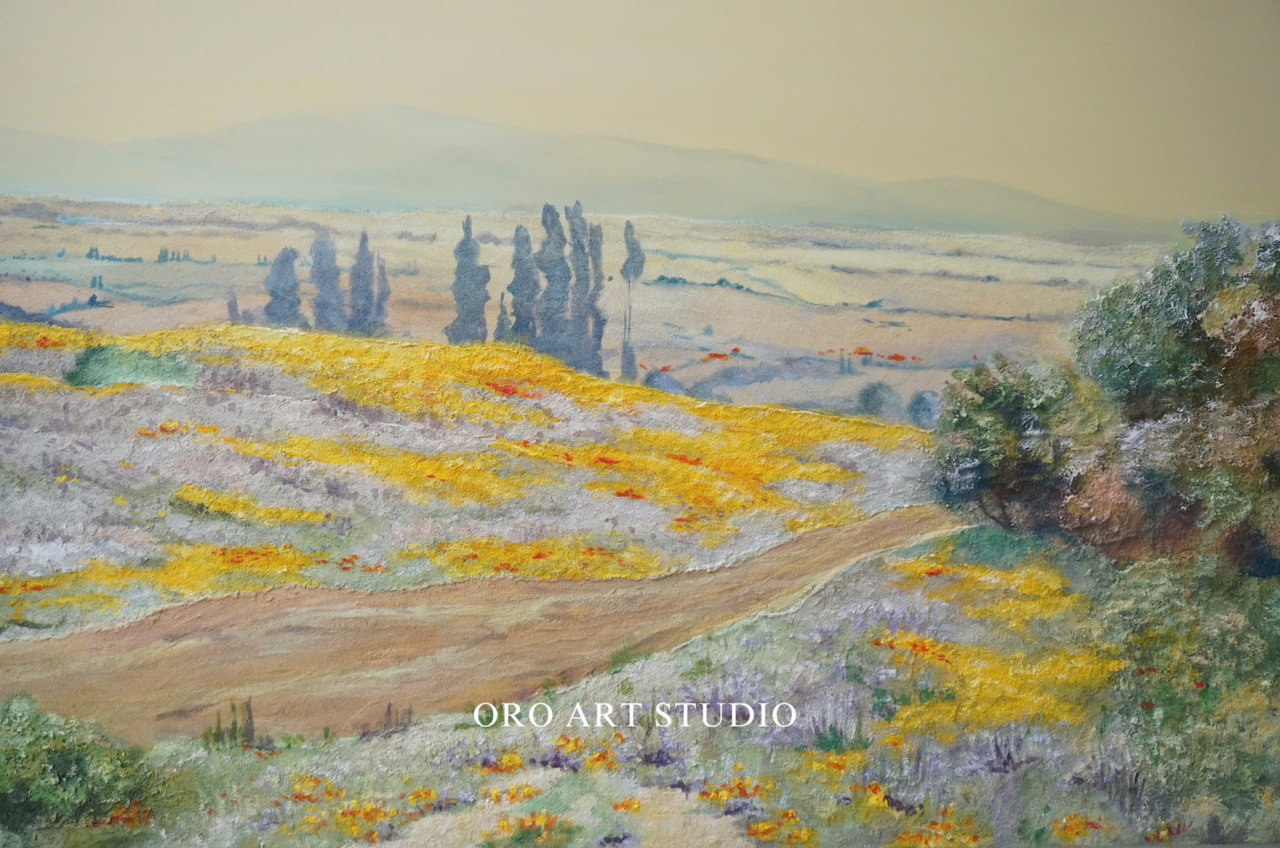 GOLDEN MEADOW - 160x100cm - Ảnh 5