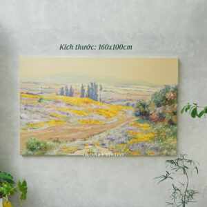 GOLDEN MEADOW - 160x100cm
