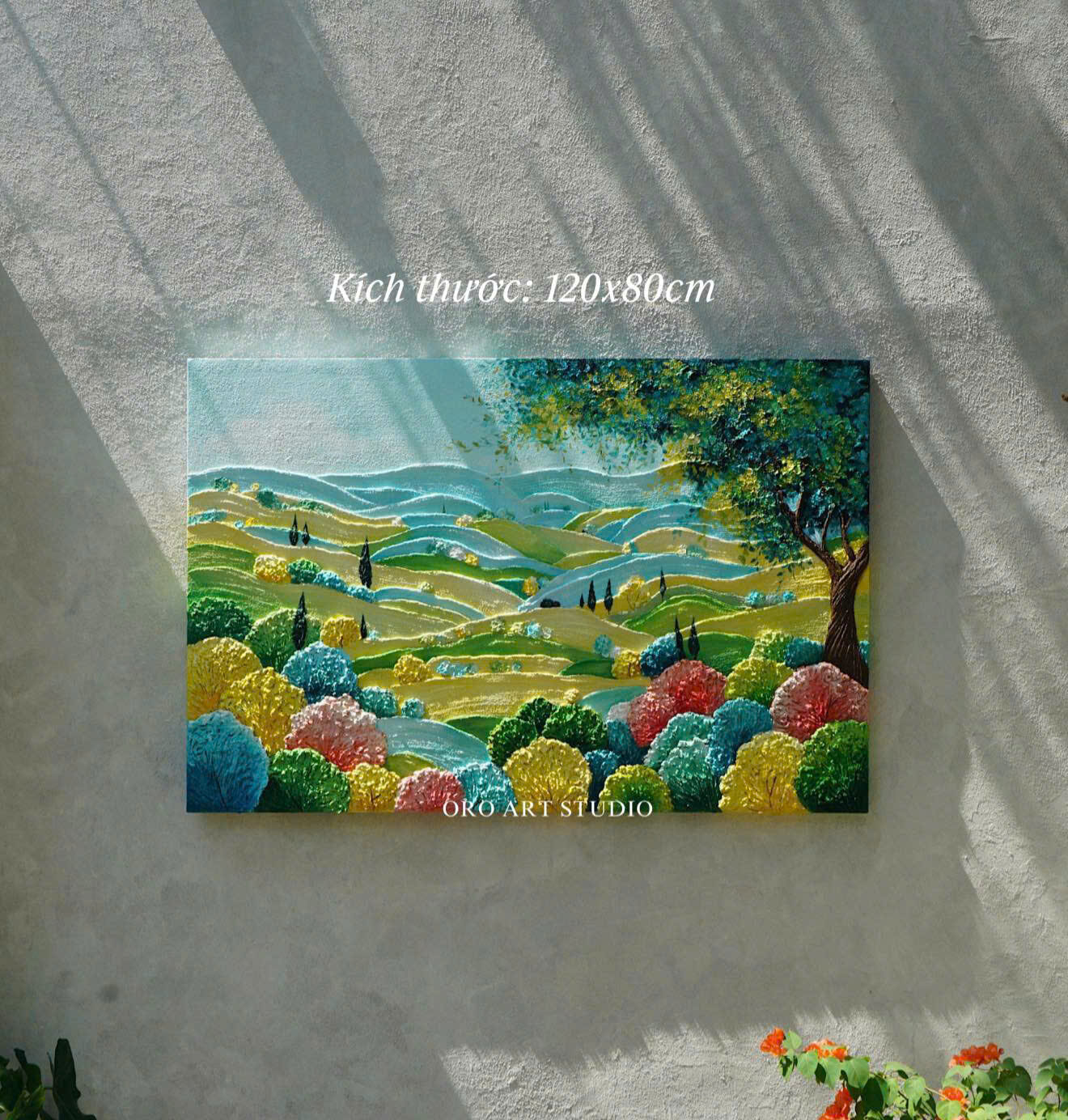 SPRING BLOOM – 120x80cm